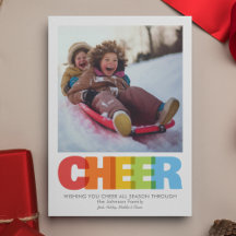 Colorido y superficial Navidades de CHEER Wish