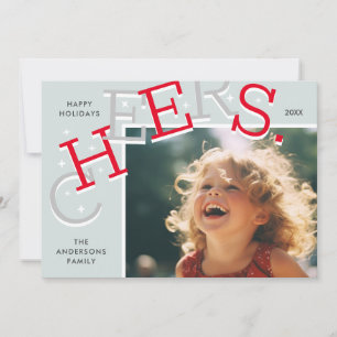 Tarjeta Festiva ¡COLORIDOS AZOTES! Navidades simples de fotos de v