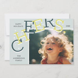 Tarjeta Festiva ¡COLORIDOS AZOTES! Navidades simples de fotos de v