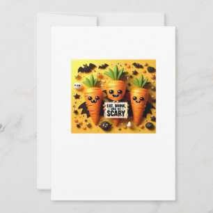 Tarjeta Festiva Come Bebe Y Sé Espantoso Clásico Retro