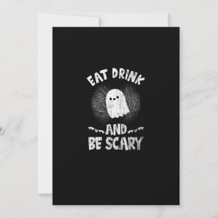 Tarjeta Festiva Come Bebe Y Sé Un Fantasma Espantoso Para Un Fan D