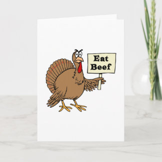 Tarjeta Festiva Comer carne