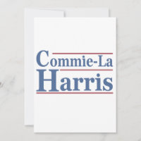 Commie-La Harris 2024 Funny Anti Kamala Harris
