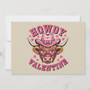 Tarjeta Festiva Cómo estás Valentín Vaca Día de San Valentín Coque
