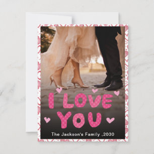 Tarjeta Festiva Compañeros de almas que amo tu foto personalizada