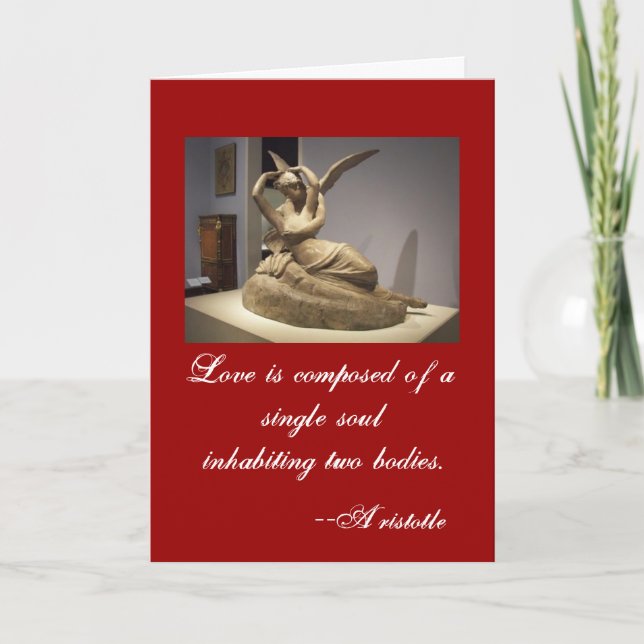 Tarjeta Festiva Compañeros del alma--Tarjeta de felicitación (Anverso)