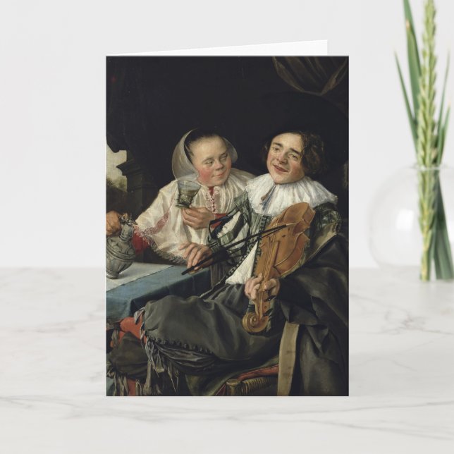 Tarjeta Festiva Compañía de cerezas, 1630 (Anverso)