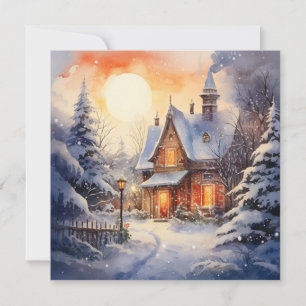 Tarjeta Festiva Compartir el amor a los Navidades