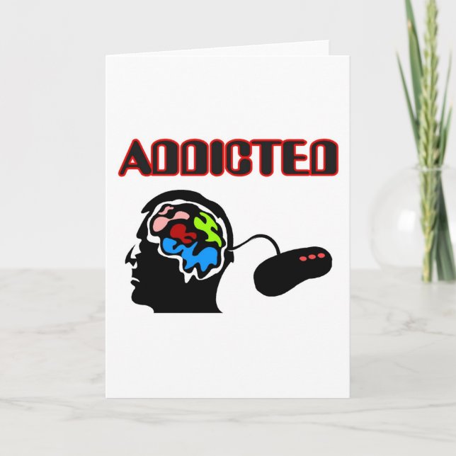 Tarjeta Festiva Complemento cerebral de Addicted-Gamer (Anverso)