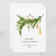 Composición elegante de Navidades bohemios