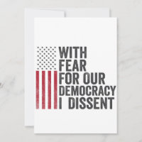 Con miedo por nuestra democracia, no soy norteamer