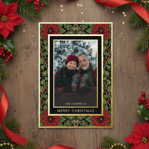 TARJETA FESTIVA CON RELIEVE METALIZADO 