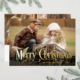 Tarjeta Festiva Con Relieve Metalizado 3 FOTOS Sencillamente Elegantes Navidades Sparkle