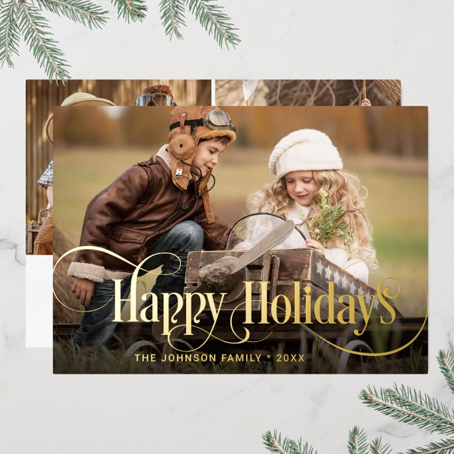 Tarjeta Festiva Con Relieve Metalizado 3 FOTOS Sencillamente Elegantes Navidades Sparkle  (Subido por el creador)