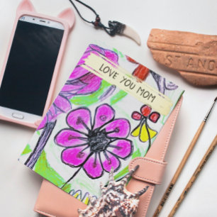 Tarjeta Festiva Con Relieve Metalizado Añadir el Día de la Madre a nuestro Personalizado