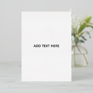 Tarjeta Festiva Con Relieve Metalizado Blanco Minimalista Elegante para Cualquier Ocasión