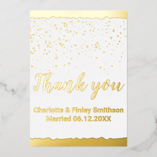 Tarjeta Festiva Con Relieve Metalizado Boda de Relieve metalizado de oro caligrafía tarje