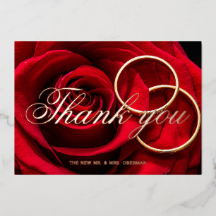 Tarjeta Festiva Con Relieve Metalizado Boda overlay rosa oro Relieve metalizado de agrade