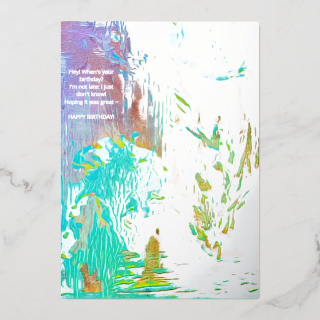 TARJETA FESTIVA CON RELIEVE METALIZADO "CARDS BY MAGHIE" #CARDSBYMAGHIE CARDSBYMAGHIE.COM (Anverso)