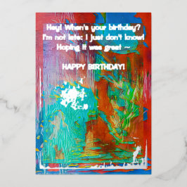 TARJETA FESTIVA CON RELIEVE METALIZADO "CARDS BY MAGHIE" #CARDSBYMAGHIE CARDSBYMAGHIE.COM