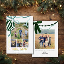 Colaje de Navidad Familiar con Múltiples Fotos Mod
