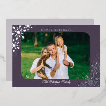 Copos de nieve en rincón redondeado Navidades de f