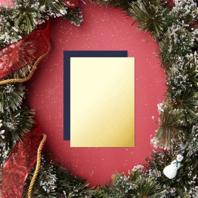 Tarjeta Festiva Con Relieve Metalizado Crea tu propio personalizado gris oscuro (in situ)