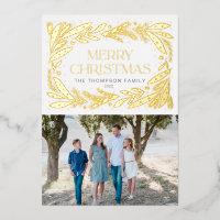 Diseño del marco de la Wreath de navidad