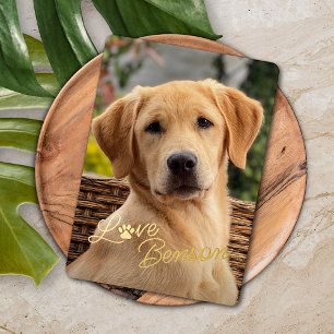 Tarjeta Festiva Con Relieve Metalizado Diversión Mi mejor amiga Imagen Amor Paw Imprimir