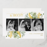 Tarjeta Festiva Con Relieve Metalizado Elegante Oro casado y brillante foto en blanco y n<br><div class="desc">Elegante tarjeta de vacaciones de Relieve metalizado de fotografía dorada casada y brillante en blanco y negro celebra su primera temporada de vacaciones como recién casados con esta lujosa tarjeta de Navidades "Casados y Brillantes". Diseñada para reflejar la elegancia de su unión, esta tarjeta presenta una impresionante mezcla de Relieve...</div>