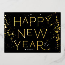 Elegante Oro FELIZ AÑO NUEVO 2027