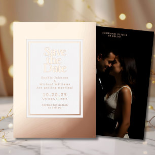 Tarjeta Festiva Con Relieve Metalizado Elegante Relieve metalizado Guardar la fotografía 