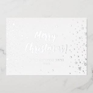 Tarjeta Festiva Con Relieve Metalizado Elegante tarjeta de Relieve metalizado de empresa 