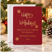 Felices Fiestas Personalizadas