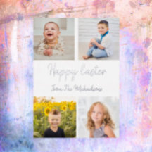 Feliz Collage de fotos de Pascua