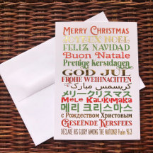 Feliz Navidad Mundo Idiomas Escritura