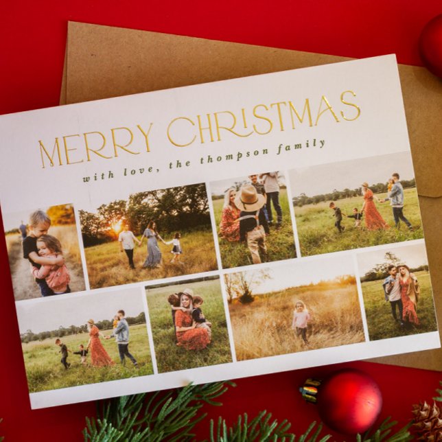 Tarjeta Festiva Con Relieve Metalizado Feliz Navidad Relieve metalizado dorado Mínimo Och (Subido por el creador)