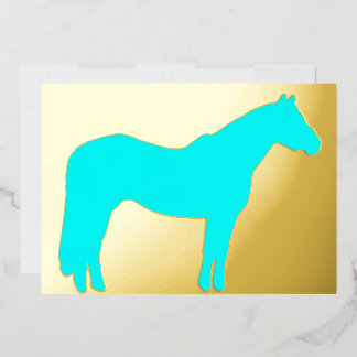 Tarjeta Festiva Con Relieve Metalizado Foil Holiday Card