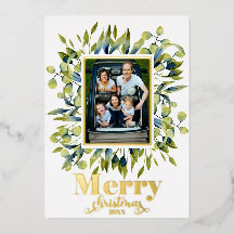 Foligoide azul verde de Feliz Navidad