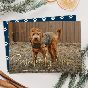 Tarjeta Festiva Con Relieve Metalizado Foto de Mascota de la Marina de Cerezo, que puede 