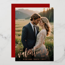 Foto Personalizada Nuestro Primer Día de San Valen