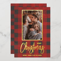 Fotos del cheque de búfalo de navidad de Feliz