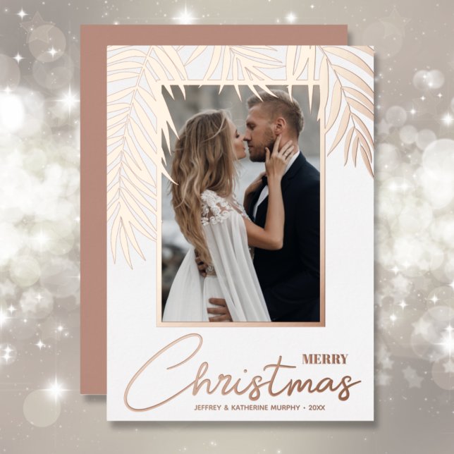Tarjeta Festiva Con Relieve Metalizado Fotos navideñas de Merry (Subido por el creador)