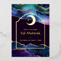 Galaxia Eid Mubarak y Ágata Dorada