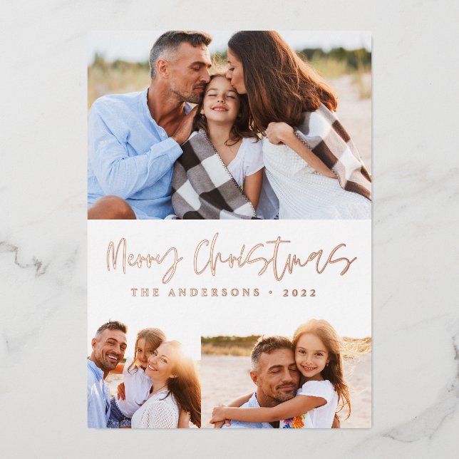 Tarjeta Festiva Con Relieve Metalizado Galletas de Navidad con acuarela bebidas dulces 3  (Anverso)