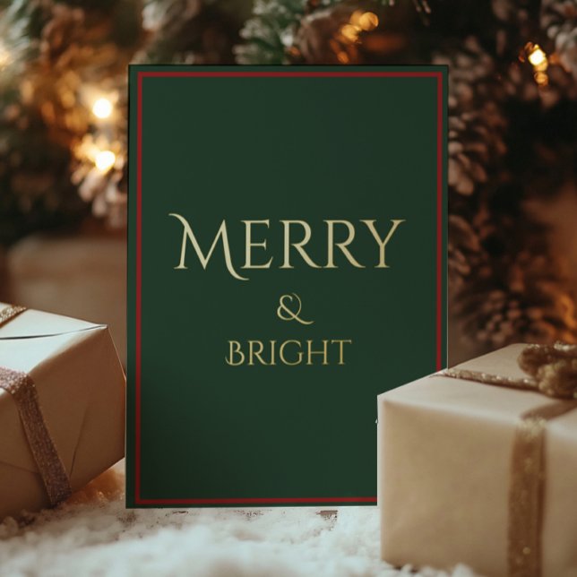 Tarjeta Festiva Con Relieve Metalizado Holiday Luxe Foil Invitation Holiday Card (Subido por el creador)