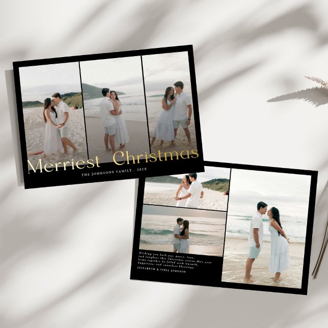 Tarjeta Festiva Con Relieve Metalizado Las parejas de Navidades más modernos foto (Subido por el creador)