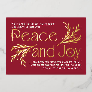 Tarjeta Festiva Con Relieve Metalizado Lavish Soirée Relieve metalizado Empresa Tarjeta d