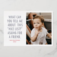 Lista Bonita de Plata y Rojo Pidiendo para un Amig