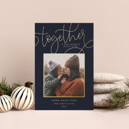 Tarjeta Festiva Con Relieve Metalizado Mejor |